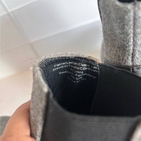 Shelly’s London Gray and Black Women's Ankle Boots - Picture 10 of 10